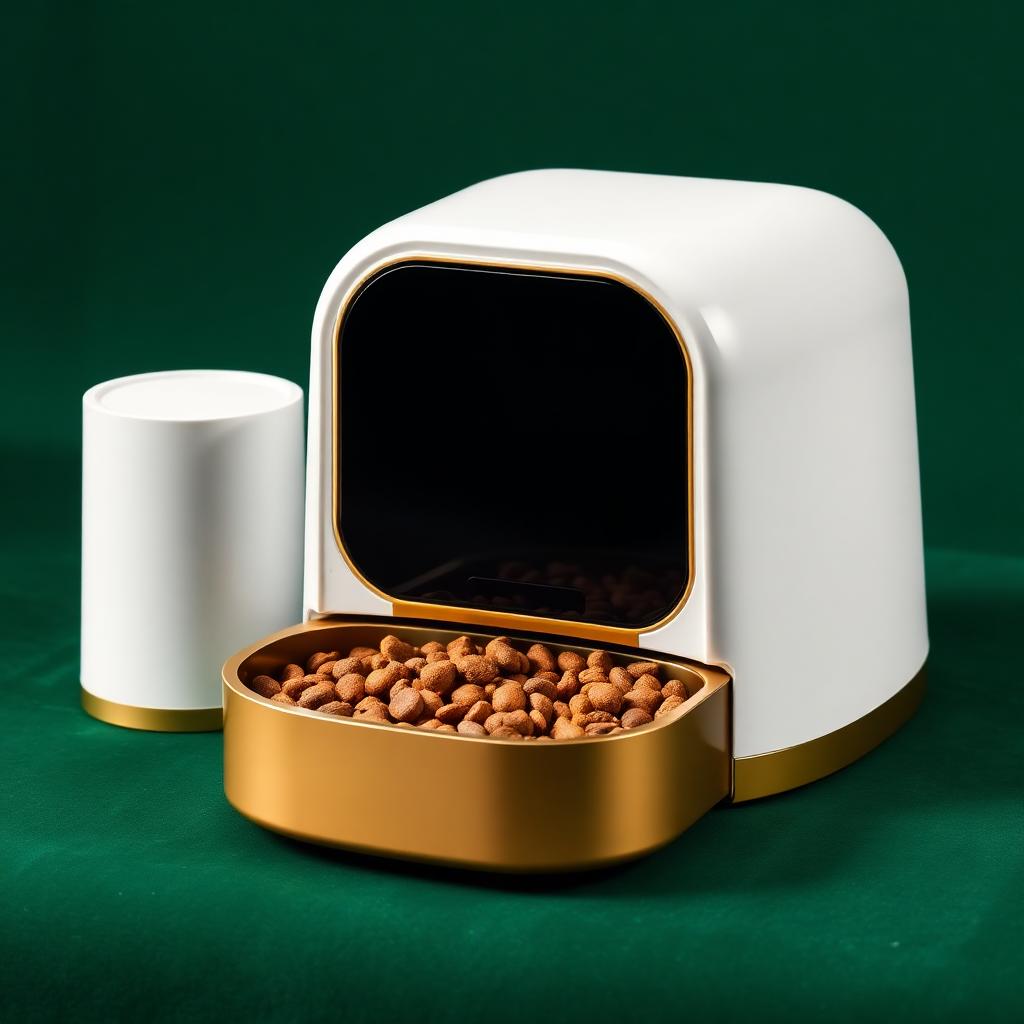 מזין מזון חכם ומבוקר אפליקציה PetFeeder Pro — חזית